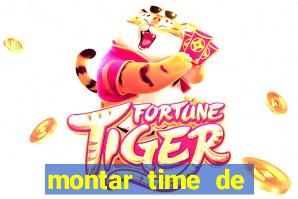 montar time de futebol site